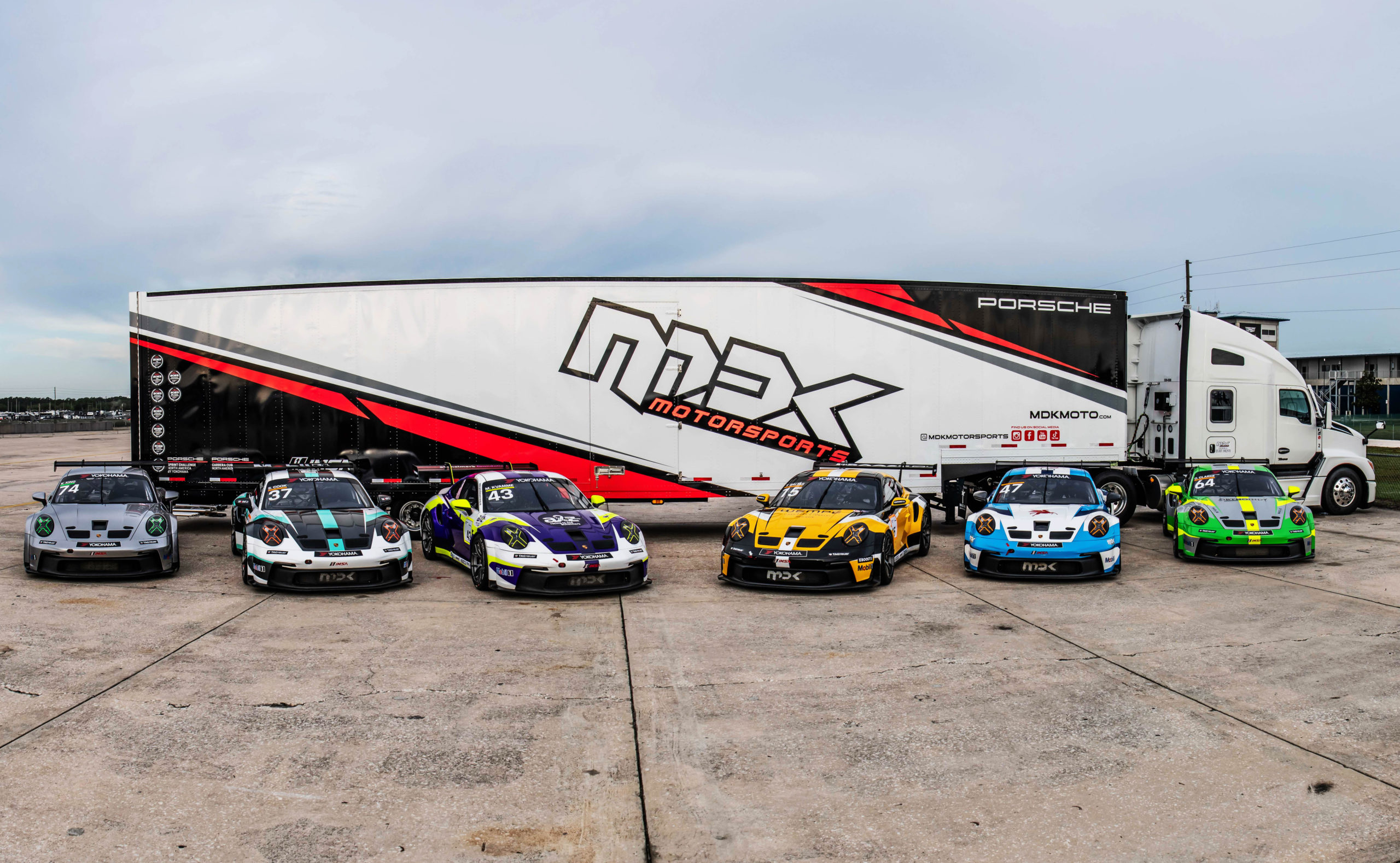 Six-car squad for MDK Motorsports’ Porsche Carrera Cup assault